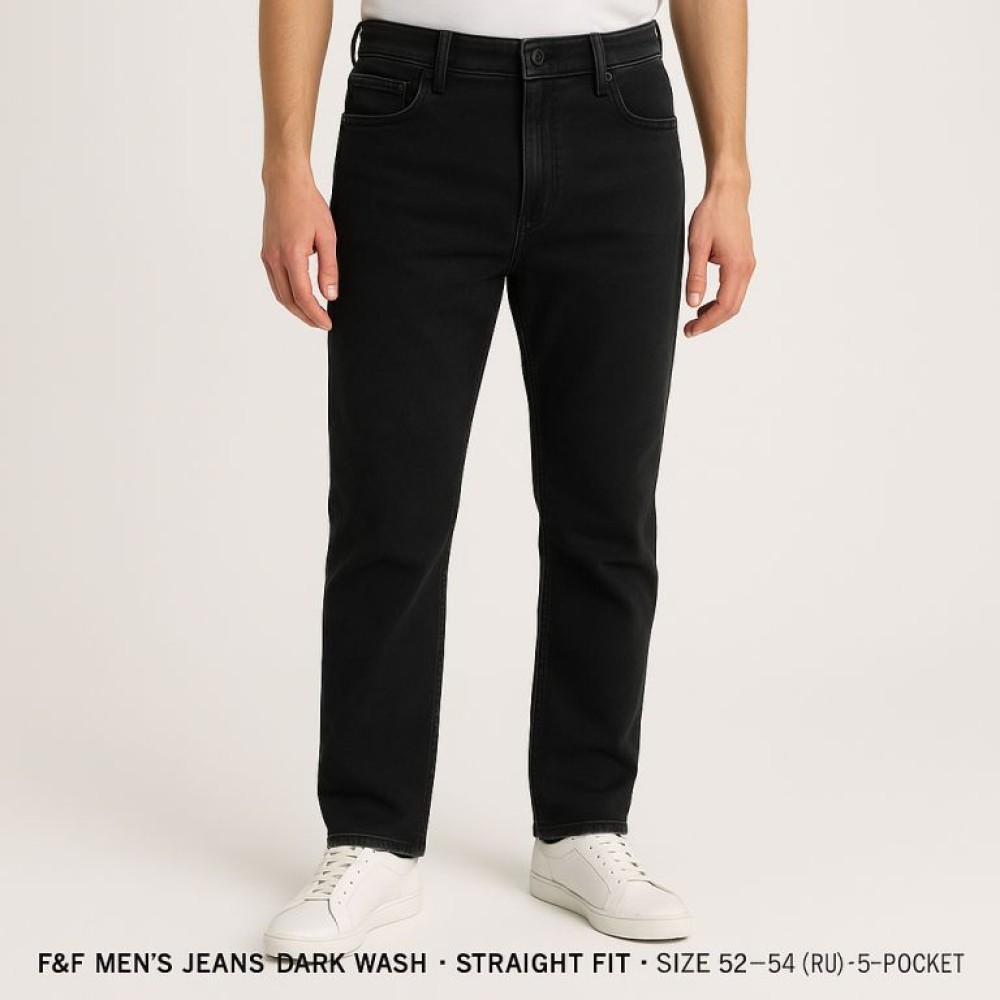Джинсы  F&F ru 52 - 54. 8/10 cotton Камбоджа