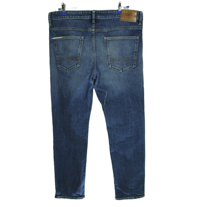 Джинсы s.Oliver ru 52 - 54, 4/10, cotton, elastan, с дефектом, Вьетнам 