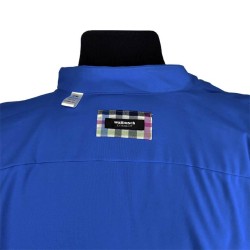 Рубашка мужская синяя Walbusch extraglatt
