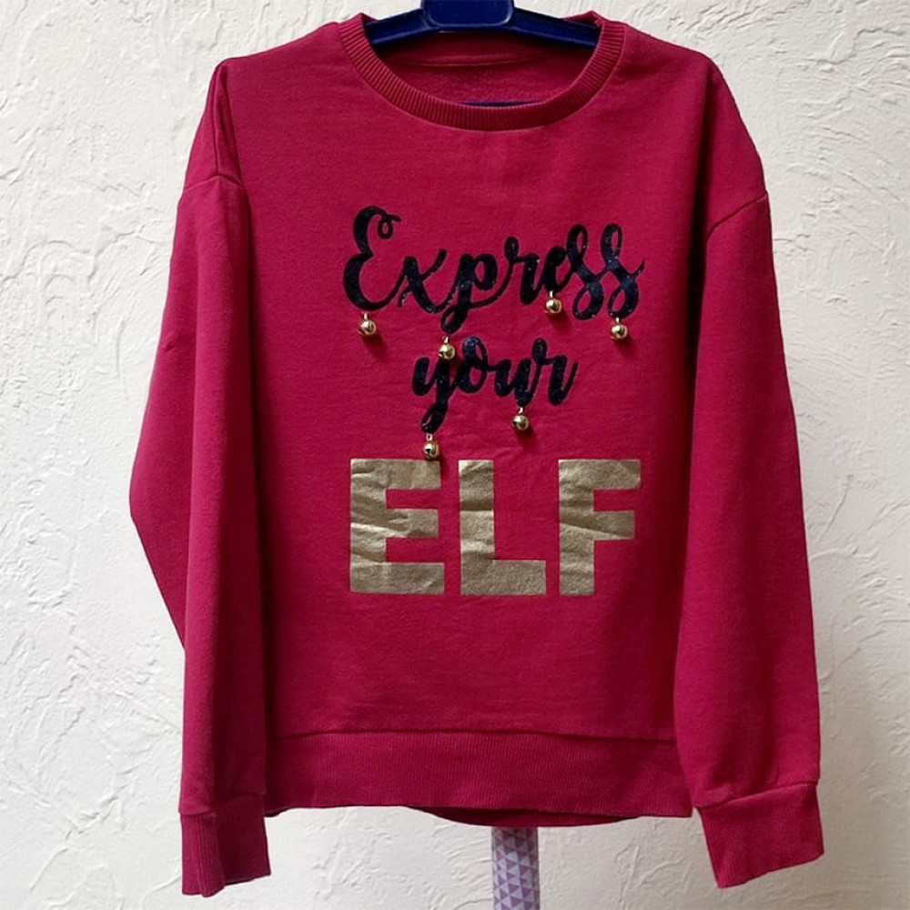 Детский новогодний свитшот Эльф  Dunnes Stores