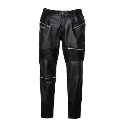 Брюки женские кожаные Zara