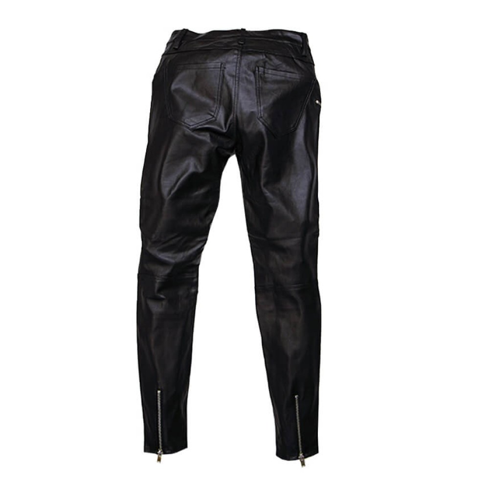 Брюки женские кожаные Zara
