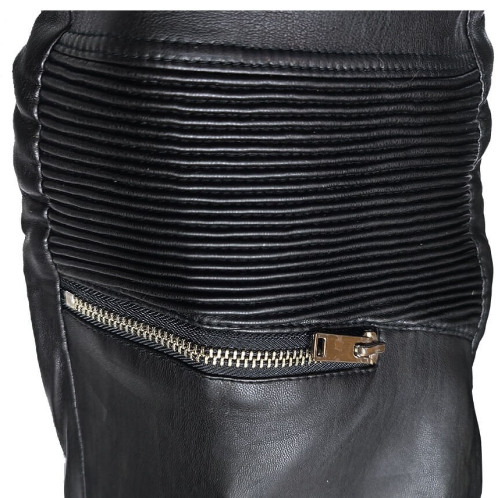 Брюки женские кожаные Zara