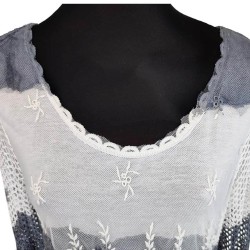 Блуза женская прозрачная сетчатая