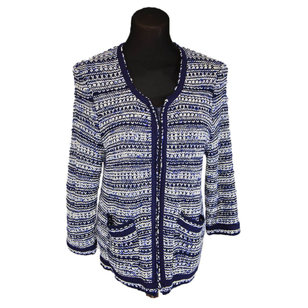 Кофта женская Line collection ru-52, 8/10, акрил, полимид, полиэстр